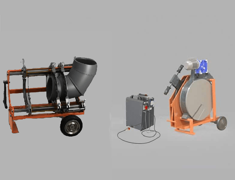 WE630 Polyethylene Pipe Hydraulic Butt Welding & Elbow Machine